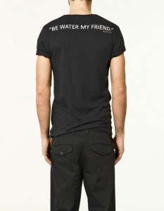 Bruce Lee chez Zara