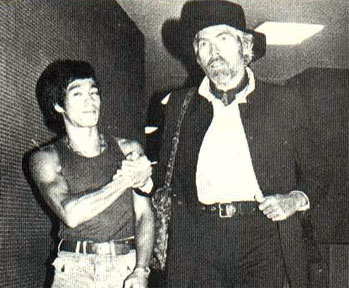 Bruce Lee et James Coburn