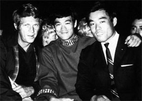 Steve McQueen, Bruce Lee et Fumio Demura